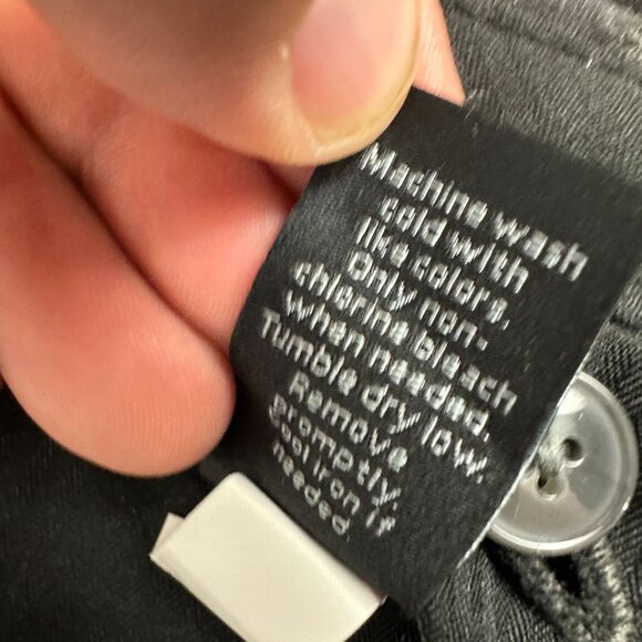 APT. 9 Mens Extra Slim Fit Dress Pants 33x32 Black 98% Polyester 2% Spandex - Picture 6 of 6